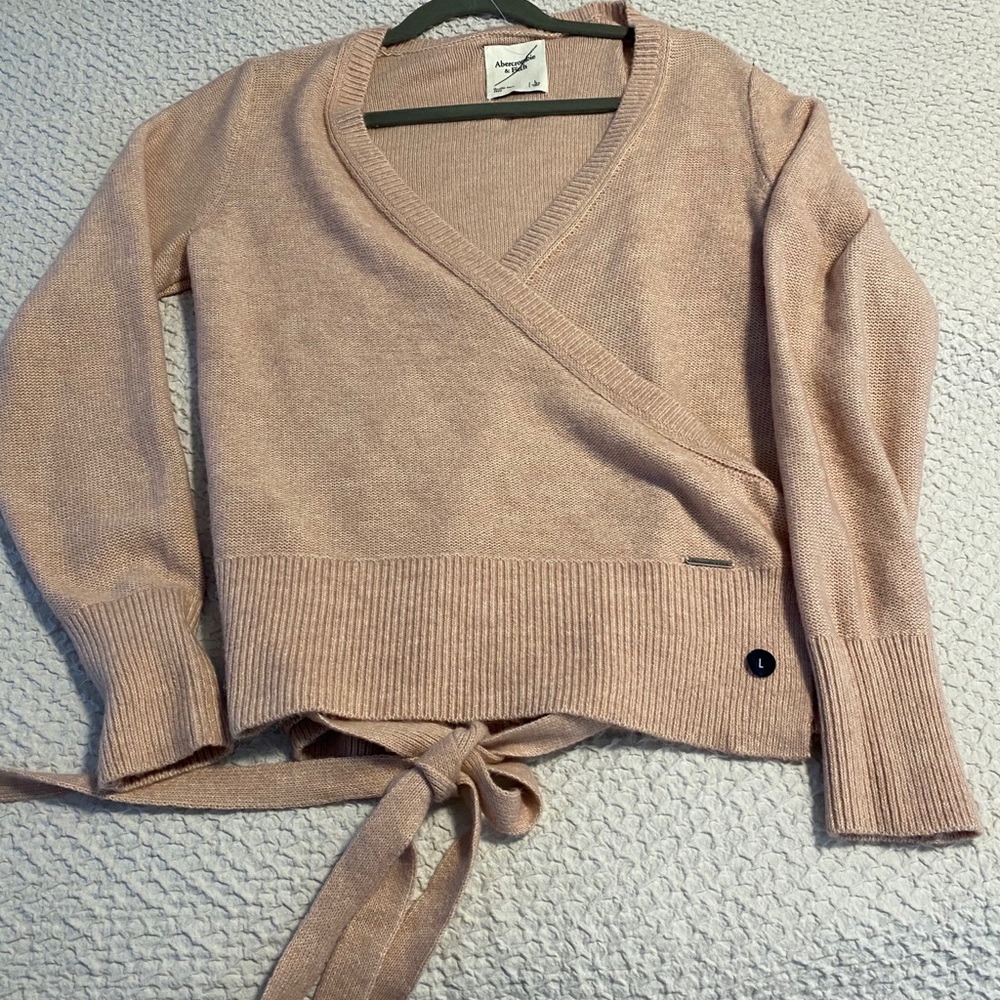 Abercrombie wrap sweater